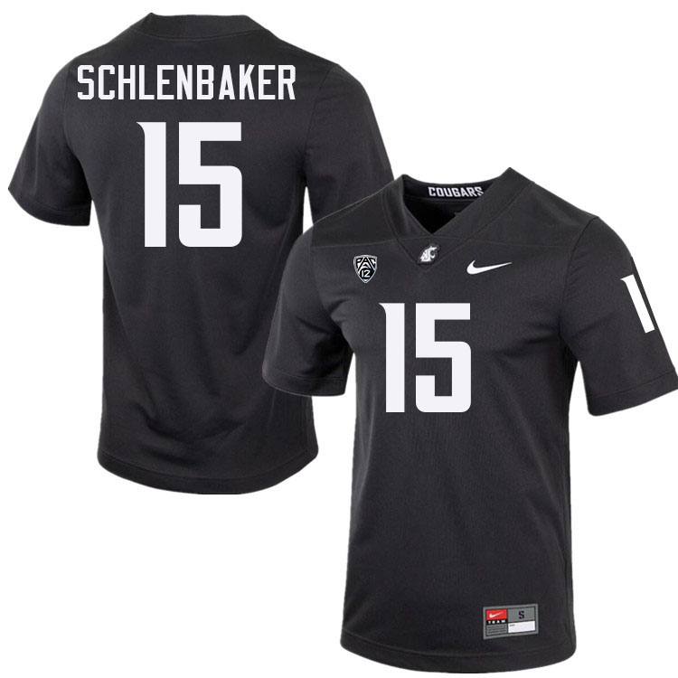 Djouvensky Schlenbaker WSU Cougars Jersey.Washington State Cougars #15 Djouvensky Schlenbaker Jersey